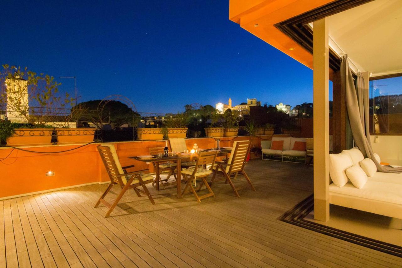 Pelliccia 11 Trastevere Penthouse Roma Exterior foto